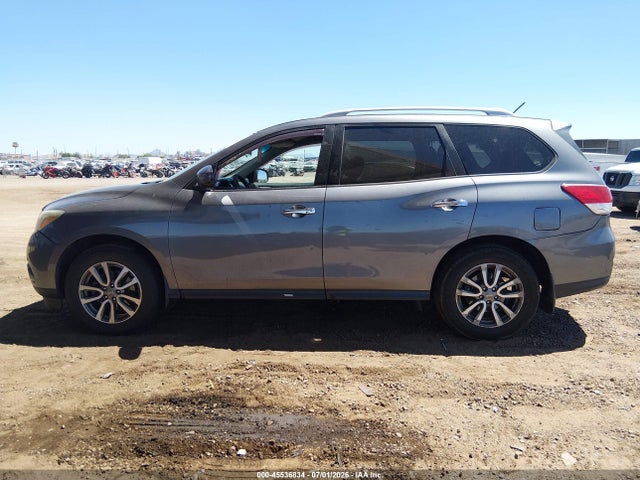 2016 Nissan Pathfinder S მანქანა იყიდება აუქციონზე, vin: 5N1AR2MM1GC658787, აუქციონის ნომერი: 45536834