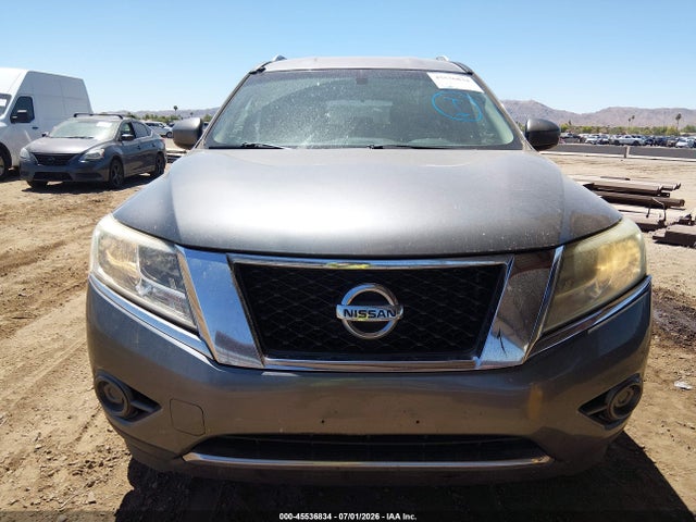 2016 Nissan Pathfinder S მანქანა იყიდება აუქციონზე, vin: 5N1AR2MM1GC658787, აუქციონის ნომერი: 45536834
