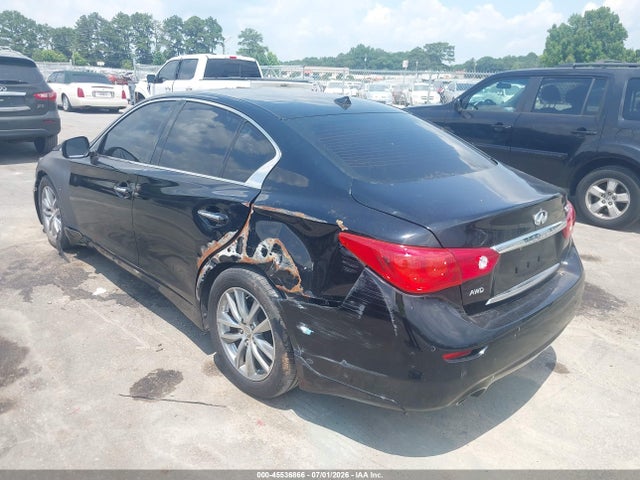 45536866 :رقم المزاد ، JN1BV7AR8FM409139 vin ، 2015 Infiniti Q50 Premium مزاد بيع