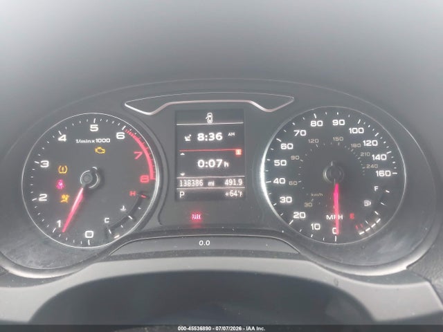 45536890 :رقم المزاد ، WAUKFGFF5F1006971 vin ، 2015 Audi A3 2.0t Premium مزاد بيع