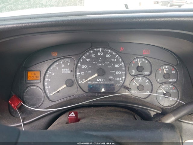 Auction sale of the 2002 Gmc Sierra 1500 Sierra Ht/sl/sle/standard, vin: 1GTEC14V12Z264951, lot number: 45536937
