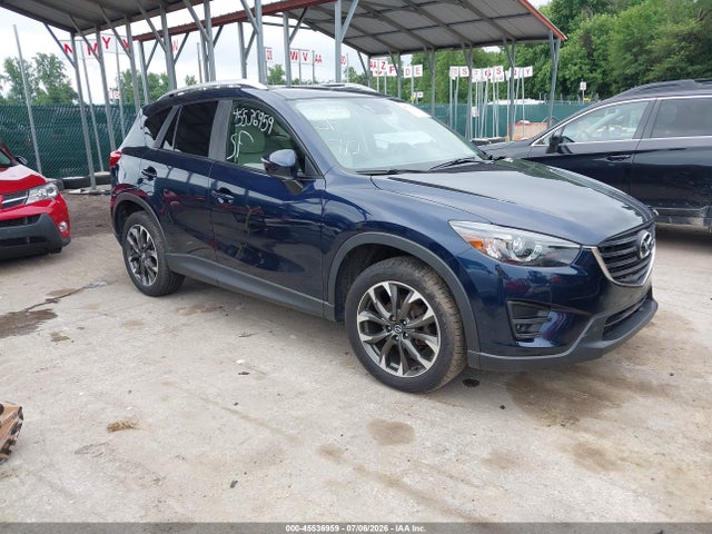 2016 Mazda Cx-5 Grand Touring მანქანა იყიდება აუქციონზე, vin: JM3KE4DY9G0908692, აუქციონის ნომერი: 45536959