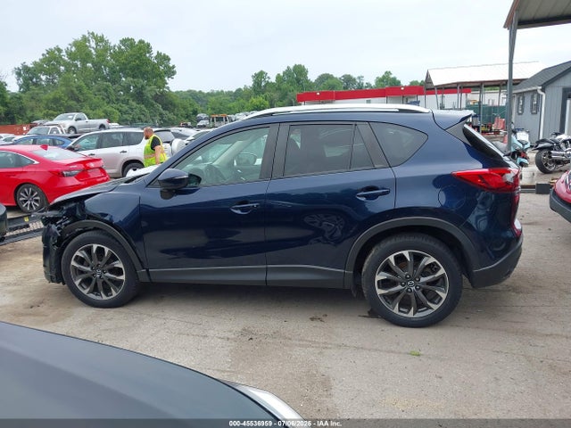 2016 Mazda Cx-5 Grand Touring მანქანა იყიდება აუქციონზე, vin: JM3KE4DY9G0908692, აუქციონის ნომერი: 45536959