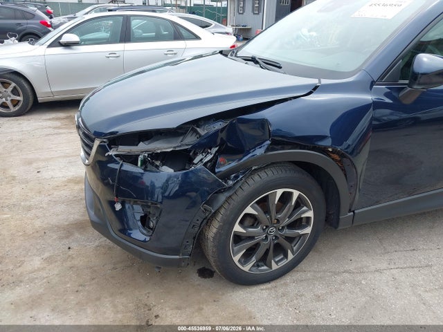 2016 Mazda Cx-5 Grand Touring მანქანა იყიდება აუქციონზე, vin: JM3KE4DY9G0908692, აუქციონის ნომერი: 45536959