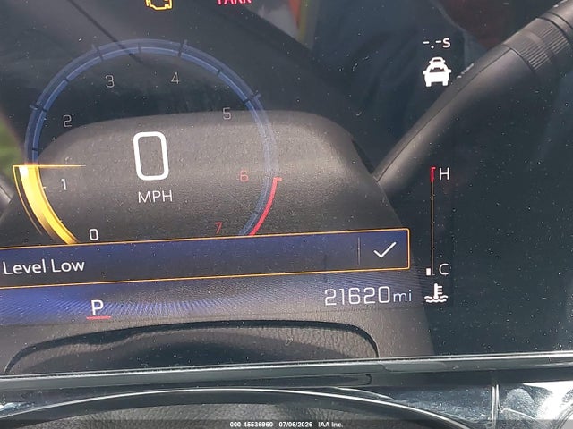 45536960 :رقم المزاد ، KL77LJEP0SC055838 vin ، 2025 Chevrolet Trax Fwd 2rs مزاد بيع