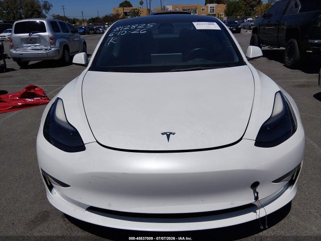 45537009 :رقم المزاد ، 5YJ3E1EA9NF309299 vin ، 2022 Tesla Model 3 Rear-wheel Drive مزاد بيع