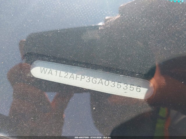 45537059 :رقم المزاد ، WA1L2AFP3GA035356 vin ، 2016 Audi Q5 2.0t Premium مزاد بيع