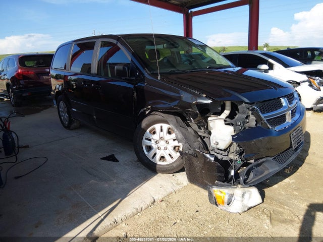 Auction sale of the 2017 Dodge Grand Caravan Se, vin: 2C4RDGBG9HR641258, lot number: 45537081
