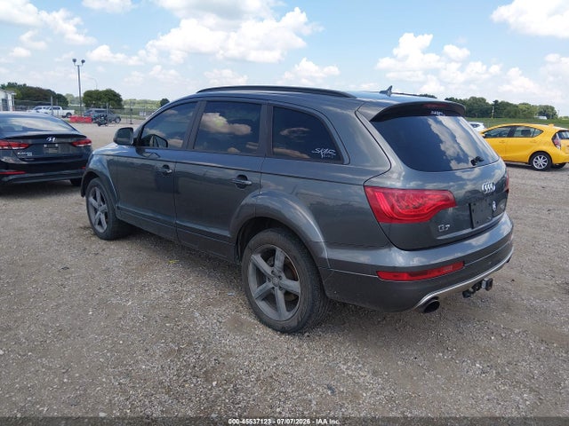 2015 Audi Q7 3.0t Premium მანქანა იყიდება აუქციონზე, vin: WA1LGAFE3FD009899, აუქციონის ნომერი: 45537123