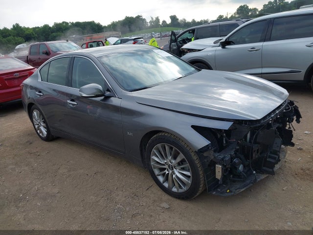 Aukcja sprzedaży 2019 Infiniti Q50 3.0t Luxe, vin: JN1EV7AR8KM558478, numer aukcji: 45537152