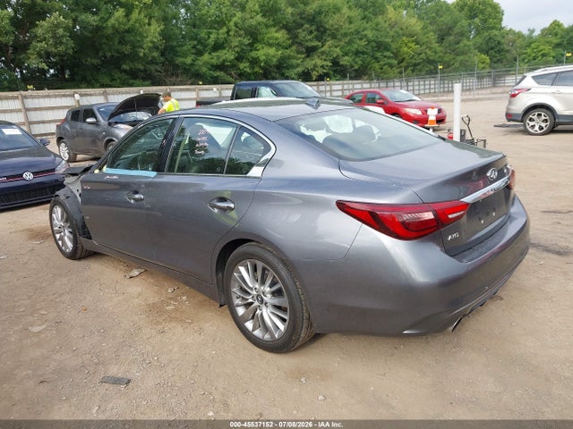 Продажа на аукционе авто 2019 Infiniti Q50 3.0t Luxe, vin: JN1EV7AR8KM558478, номер лота: 45537152