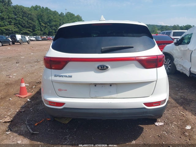 Продаж на аукціоні авто 2018 Kia Sportage Lx, vin: KNDPMCAC7J7346603, номер лоту: 45537210