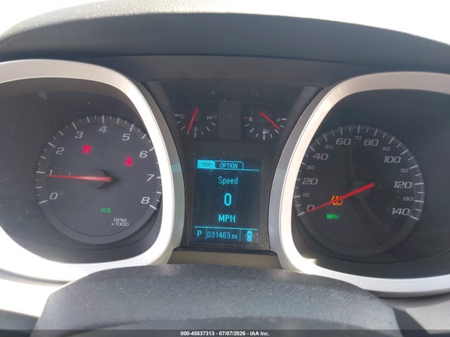 45537313 :رقم المزاد ، 2GNALDEKXF6135376 vin ، 2015 Chevrolet Equinox Ltz مزاد بيع