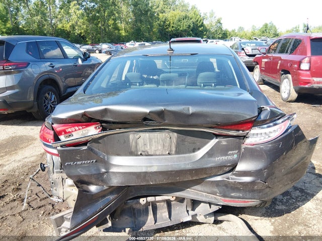 Продажа на аукционе авто 2017 Ford Fusion Hybrid Se, vin: 3FA6P0LU7HR295684, номер лота: 45537320