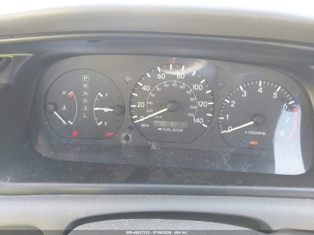 2000 Toyota Camry Le მანქანა იყიდება აუქციონზე, vin: JT2BG22K2Y0406946, აუქციონის ნომერი: 45537332