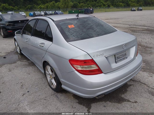 45537357 :رقم المزاد ، WDDGF5EB3AR098027 vin ، 2010 Mercedes-benz C 300 Luxury/sport مزاد بيع