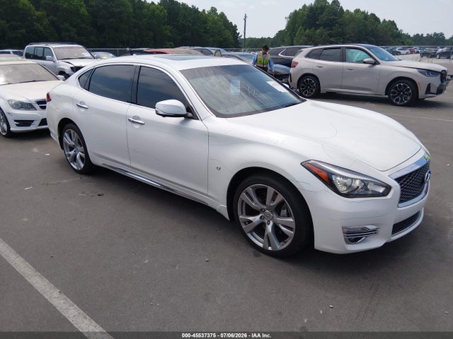 2019 Infiniti Q70l 3.7x Luxe მანქანა იყიდება აუქციონზე, vin: JN1BY1PR7KM725203, აუქციონის ნომერი: 45537375