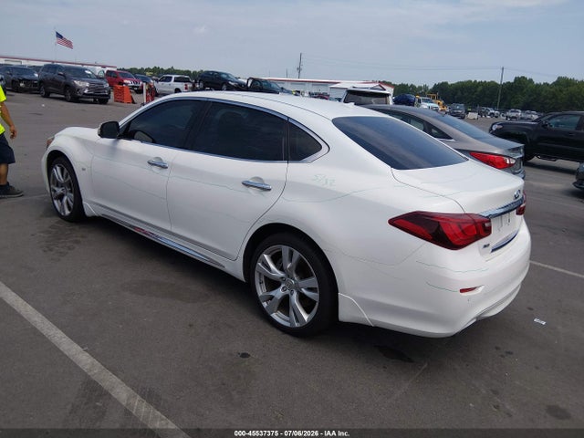 Продажа на аукционе авто 2019 Infiniti Q70l 3.7x Luxe, vin: JN1BY1PR7KM725203, номер лота: 45537375