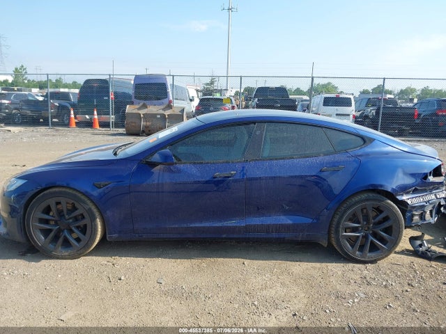 2022 Tesla Model S Dual Motor All-wheel Drive მანქანა იყიდება აუქციონზე, vin: 5YJSA1E54NF467849, აუქციონის ნომერი: 45537385