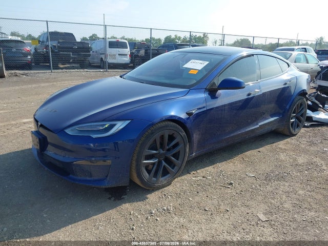 2022 Tesla Model S Dual Motor All-wheel Drive მანქანა იყიდება აუქციონზე, vin: 5YJSA1E54NF467849, აუქციონის ნომერი: 45537385