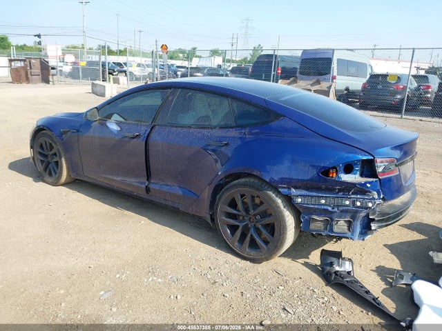 2022 Tesla Model S Dual Motor All-wheel Drive მანქანა იყიდება აუქციონზე, vin: 5YJSA1E54NF467849, აუქციონის ნომერი: 45537385
