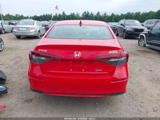 2HGFE4F81SH310321 Honda Civic Hybrid Sport/sport Touring