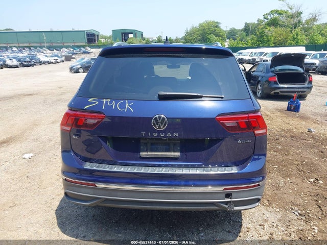 Aukcja sprzedaży 2022 Volkswagen Tiguan 2.0t Se, vin: 3VV2B7AXXNM144572, numer aukcji: 45537440