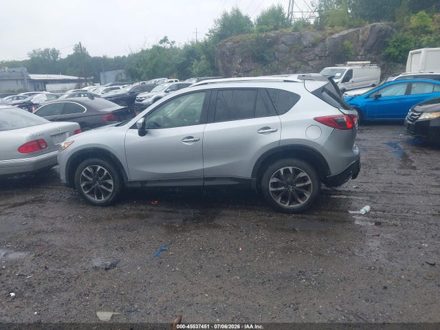 2016 Mazda Cx-5 Grand Touring მანქანა იყიდება აუქციონზე, vin: JM3KE4DY8G0840899, აუქციონის ნომერი: 45537451