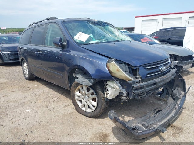 2008 Kia Sedona Ex მანქანა იყიდება აუქციონზე, vin: KNDMB233686207577, აუქციონის ნომერი: 45537533