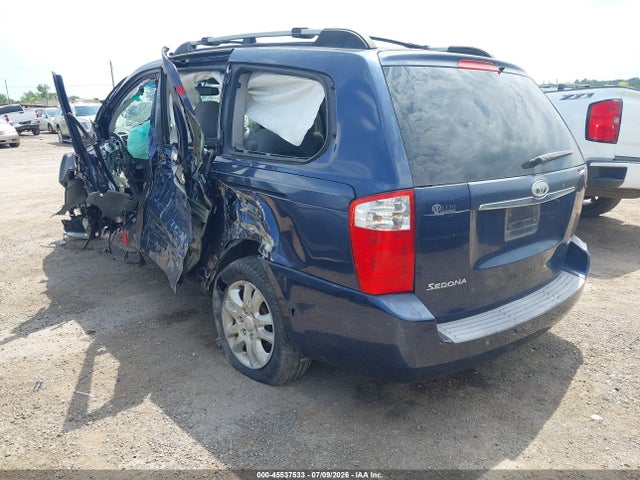 2008 Kia Sedona Ex მანქანა იყიდება აუქციონზე, vin: KNDMB233686207577, აუქციონის ნომერი: 45537533