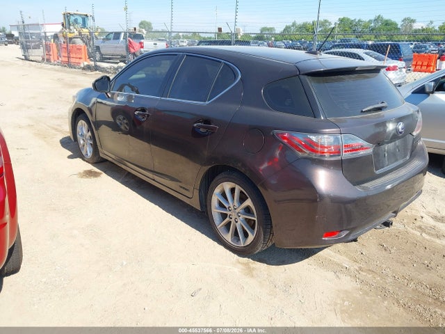 Aukcja sprzedaży 2012 Lexus Ct 200h Premium, vin: JTHKD5BH5C2082117, numer aukcji: 45537566