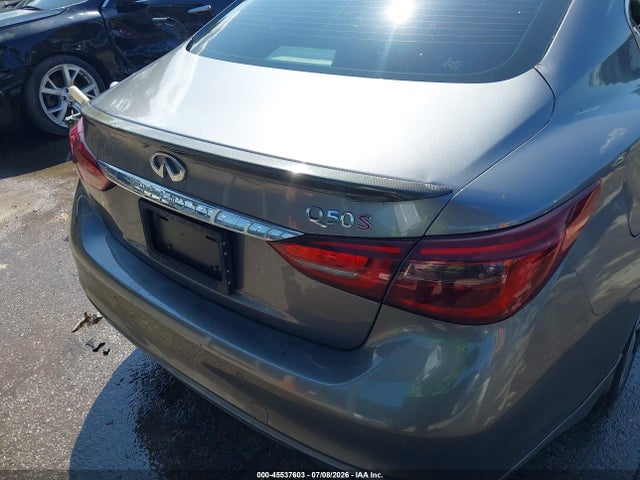 Aukcja sprzedaży 2018 Infiniti Q50 3.0t Red Sport 400, vin: JN1FV7AP8JM461542, numer aukcji: 45537603