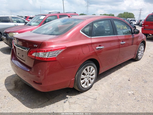 45537626 :رقم المزاد ، 3N1AB7AP0FY240752 vin ، 2015 Nissan Sentra Sv مزاد بيع
