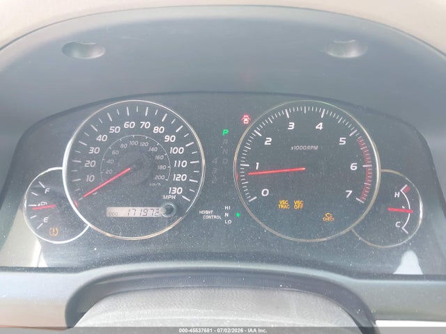 Aukcja sprzedaży 2004 Lexus Gx 470, vin: JTJBT20X340042481, numer aukcji: 45537681