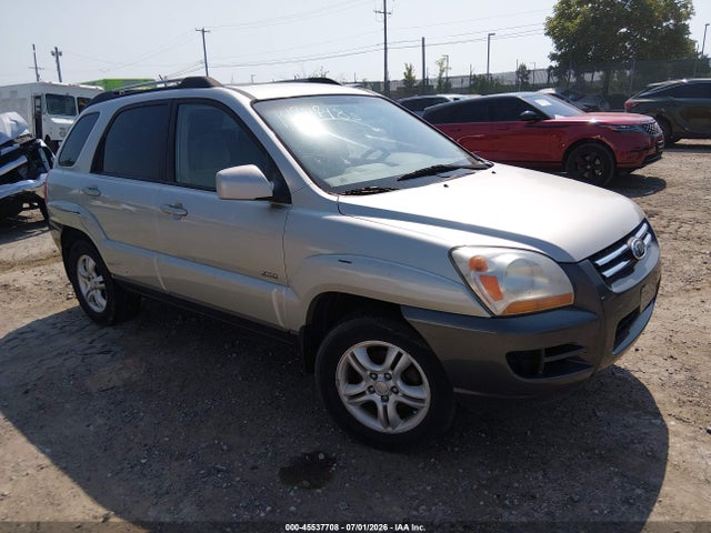 2007 Kia Sportage Ex V6 მანქანა იყიდება აუქციონზე, vin: KNDJE723477342185, აუქციონის ნომერი: 45537708