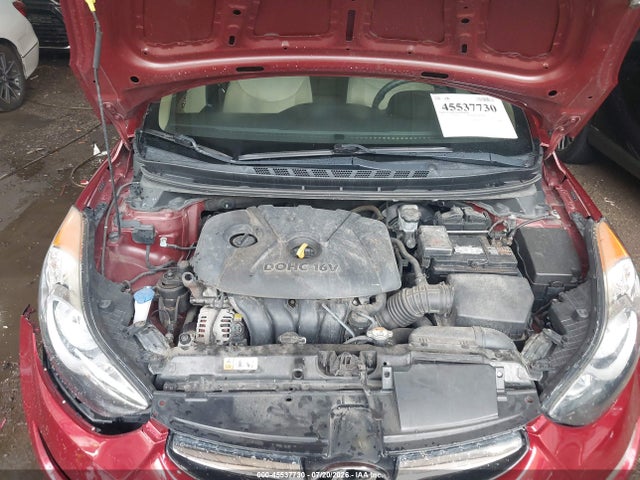 2013 Hyundai Elantra Gls მანქანა იყიდება აუქციონზე, vin: 5NPDH4AE5DH193086, აუქციონის ნომერი: 45537730