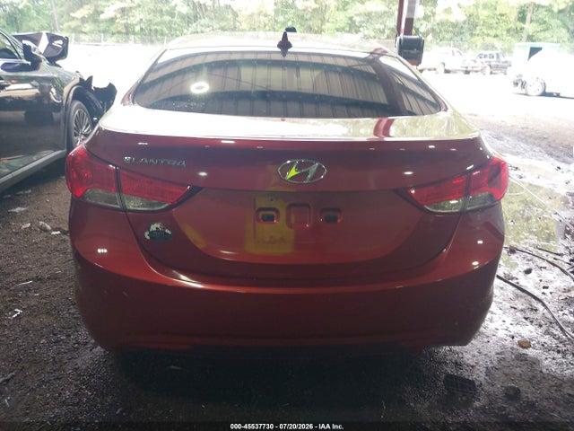 2013 Hyundai Elantra Gls მანქანა იყიდება აუქციონზე, vin: 5NPDH4AE5DH193086, აუქციონის ნომერი: 45537730