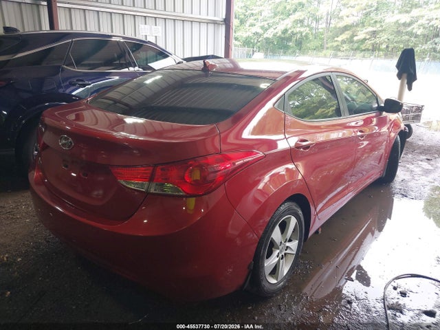 2013 Hyundai Elantra Gls მანქანა იყიდება აუქციონზე, vin: 5NPDH4AE5DH193086, აუქციონის ნომერი: 45537730