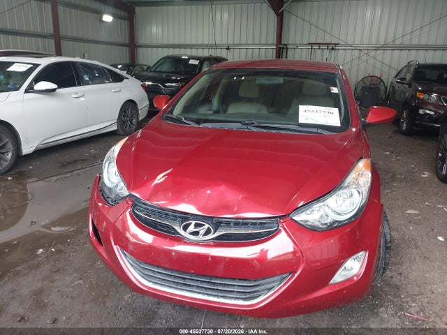 2013 Hyundai Elantra Gls მანქანა იყიდება აუქციონზე, vin: 5NPDH4AE5DH193086, აუქციონის ნომერი: 45537730