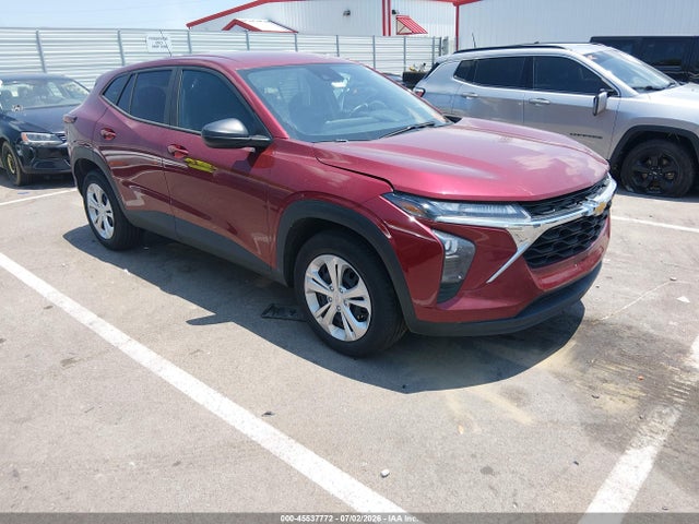 2025 Chevrolet Trax Fwd Ls მანქანა იყიდება აუქციონზე, vin: KL77LFEP1SC241756, აუქციონის ნომერი: 45537772