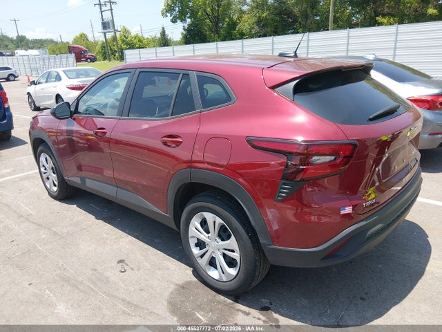 2025 Chevrolet Trax Fwd Ls მანქანა იყიდება აუქციონზე, vin: KL77LFEP1SC241756, აუქციონის ნომერი: 45537772