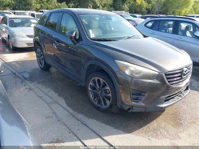 2016 Mazda Cx-5 Grand Touring მანქანა იყიდება აუქციონზე, vin: JM3KE2DY6G0678419, აუქციონის ნომერი: 45537863