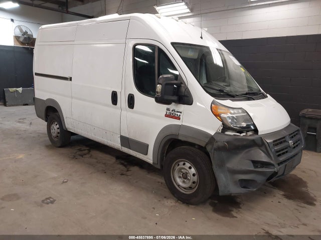 45537895 :رقم المزاد ، 3C6TRVBG6JE143142 vin ، 2018 Ram Promaster 1500 High Roof 136 Wb مزاد بيع