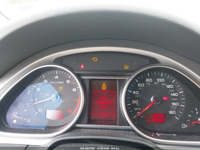 2011 Audi Q7 3.0t Premium მანქანა იყიდება აუქციონზე, vin: WA1CGAFE6BD003590, აუქციონის ნომერი: 45537967