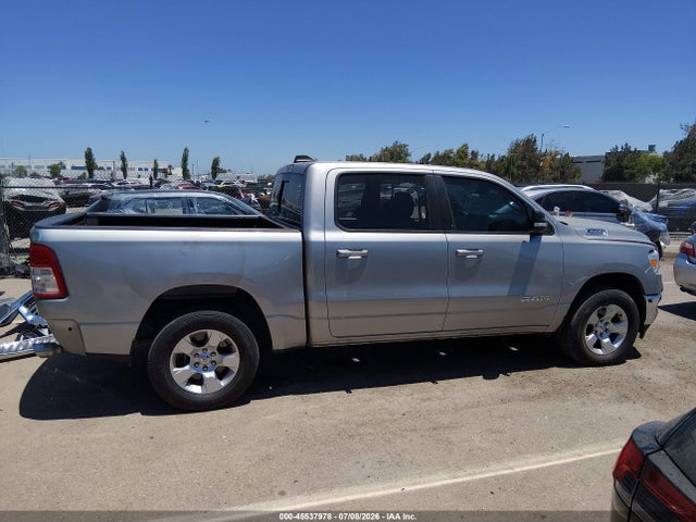 45537978 :رقم المزاد ، 1C6SRFFT8MN643974 vin ، 2021 Ram 1500 Big Horn  4x4 5'7 Box مزاد بيع