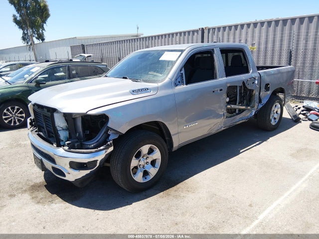 45537978 :رقم المزاد ، 1C6SRFFT8MN643974 vin ، 2021 Ram 1500 Big Horn  4x4 5'7 Box مزاد بيع