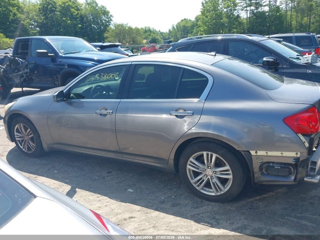 Aukcja sprzedaży 2012 Infiniti G25x, vin: JN1DV6AR1CM861755, numer aukcji: 45538006