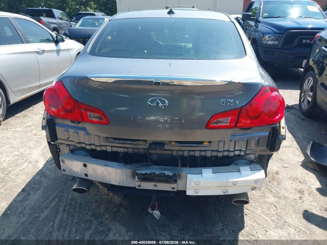 Aukcja sprzedaży 2012 Infiniti G25x, vin: JN1DV6AR1CM861755, numer aukcji: 45538006