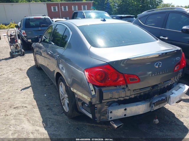 Aukcja sprzedaży 2012 Infiniti G25x, vin: JN1DV6AR1CM861755, numer aukcji: 45538006