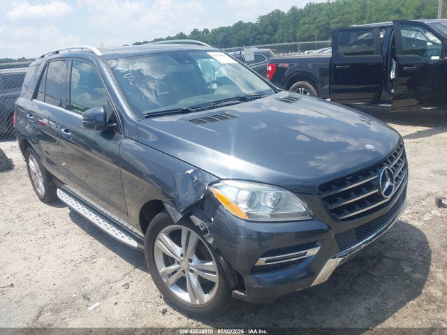 45538010 :رقم المزاد ، 4JGDA5JB4FA535455 vin ، 2015 Mercedes-benz Ml 350 مزاد بيع